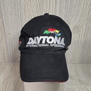 Daytona International Speedway NASCAR Black Adjustable Cap